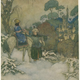 “Soon they caught sight of the castle in the distance.” Edmund Dulac, 1910. Via the New York Public Library’s digital collections.